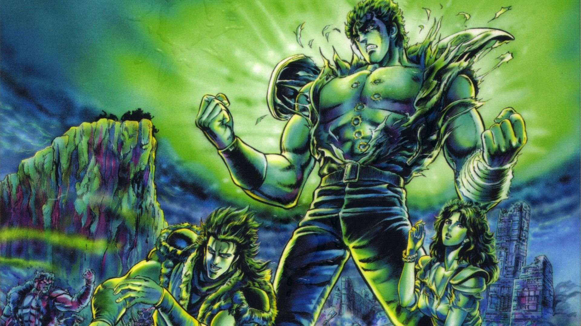 Fist of the North Star Season 6 Episode 9 : Rock, The Hero on Horseback! I Don't Believe in Kenshiro!!