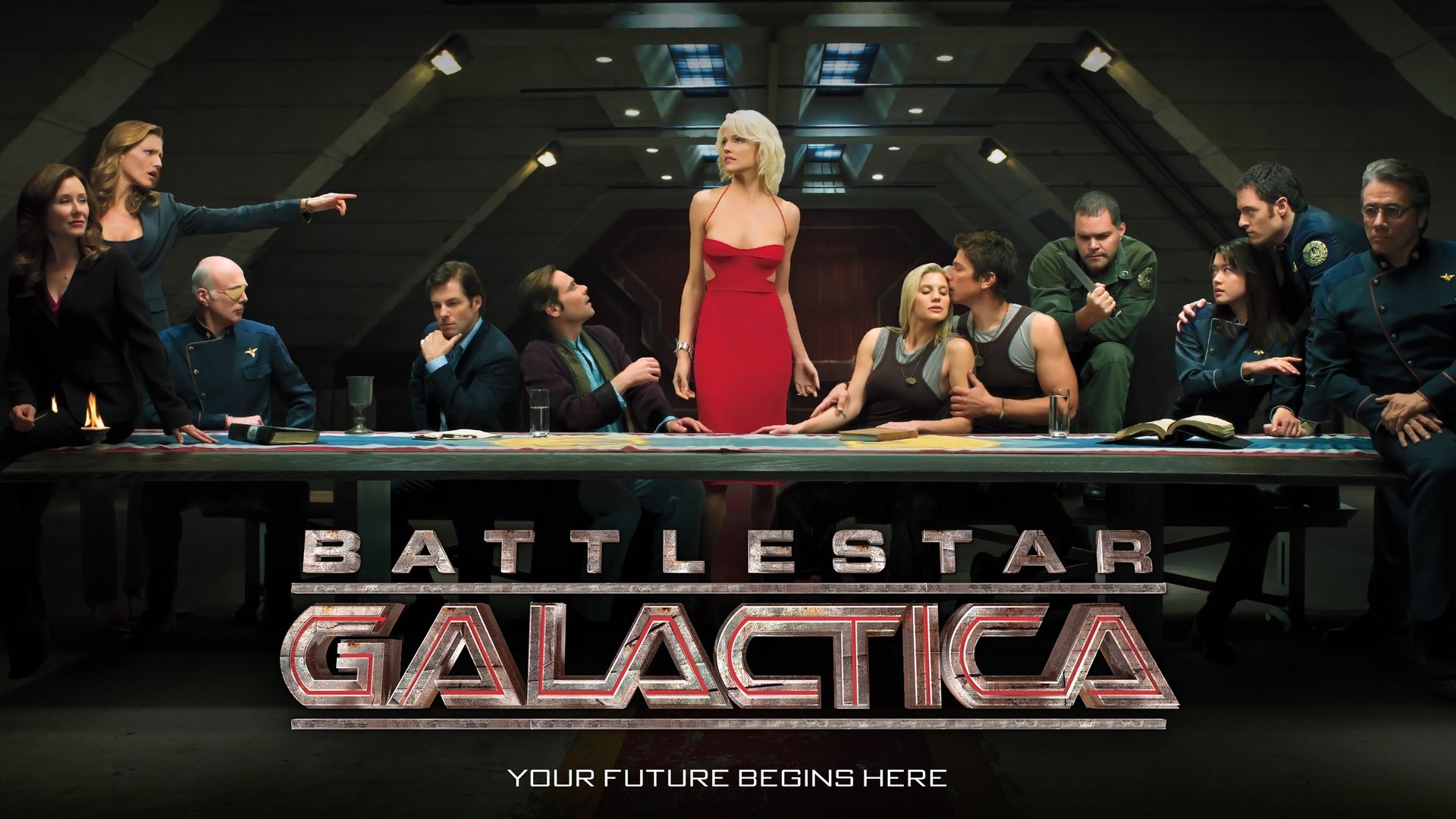 Battlestar Galactica Season 1 Episode 8 : Flesh and Bone