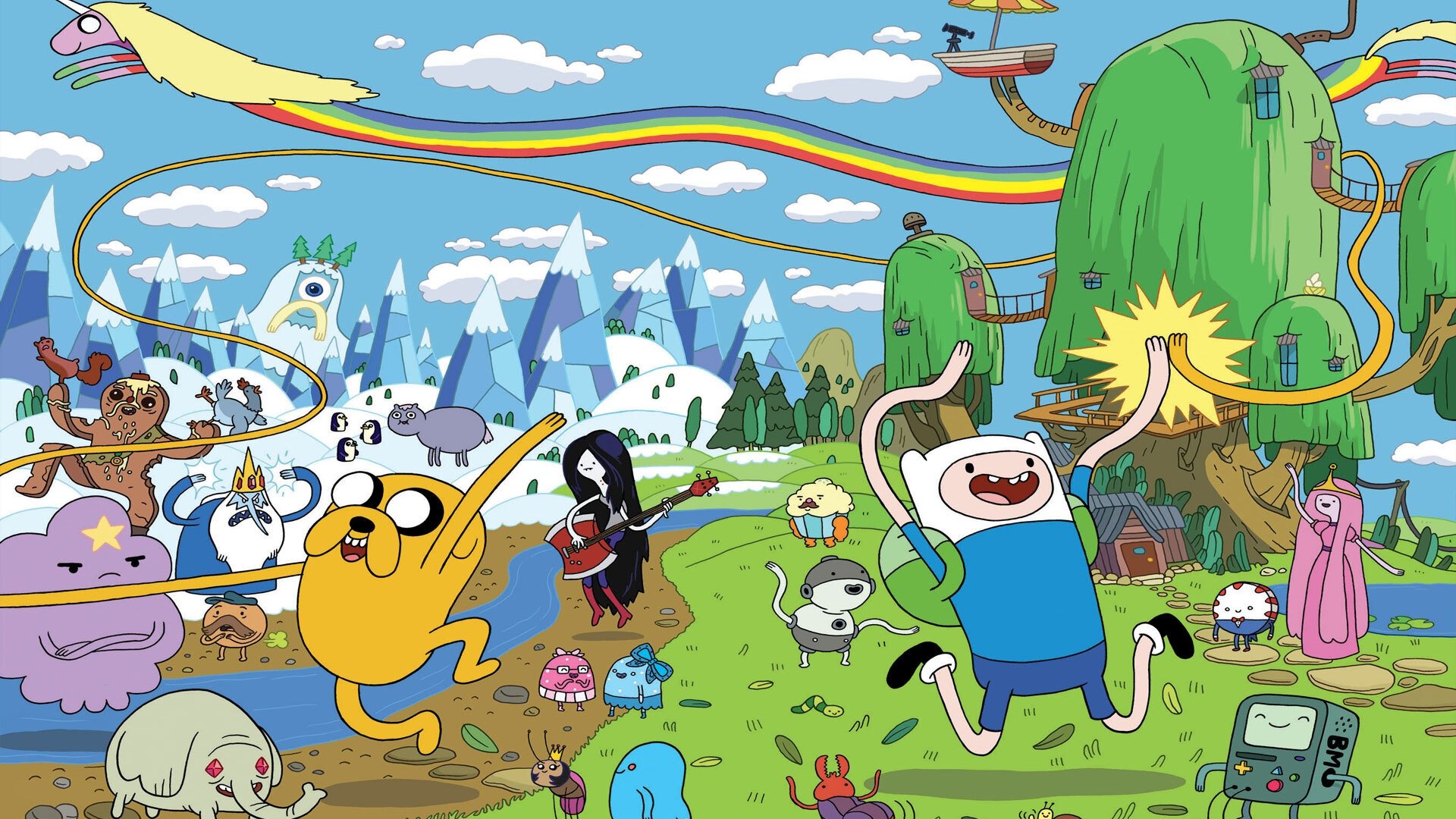 Adventure Time Season 5 Episode 4 : Up a Tree