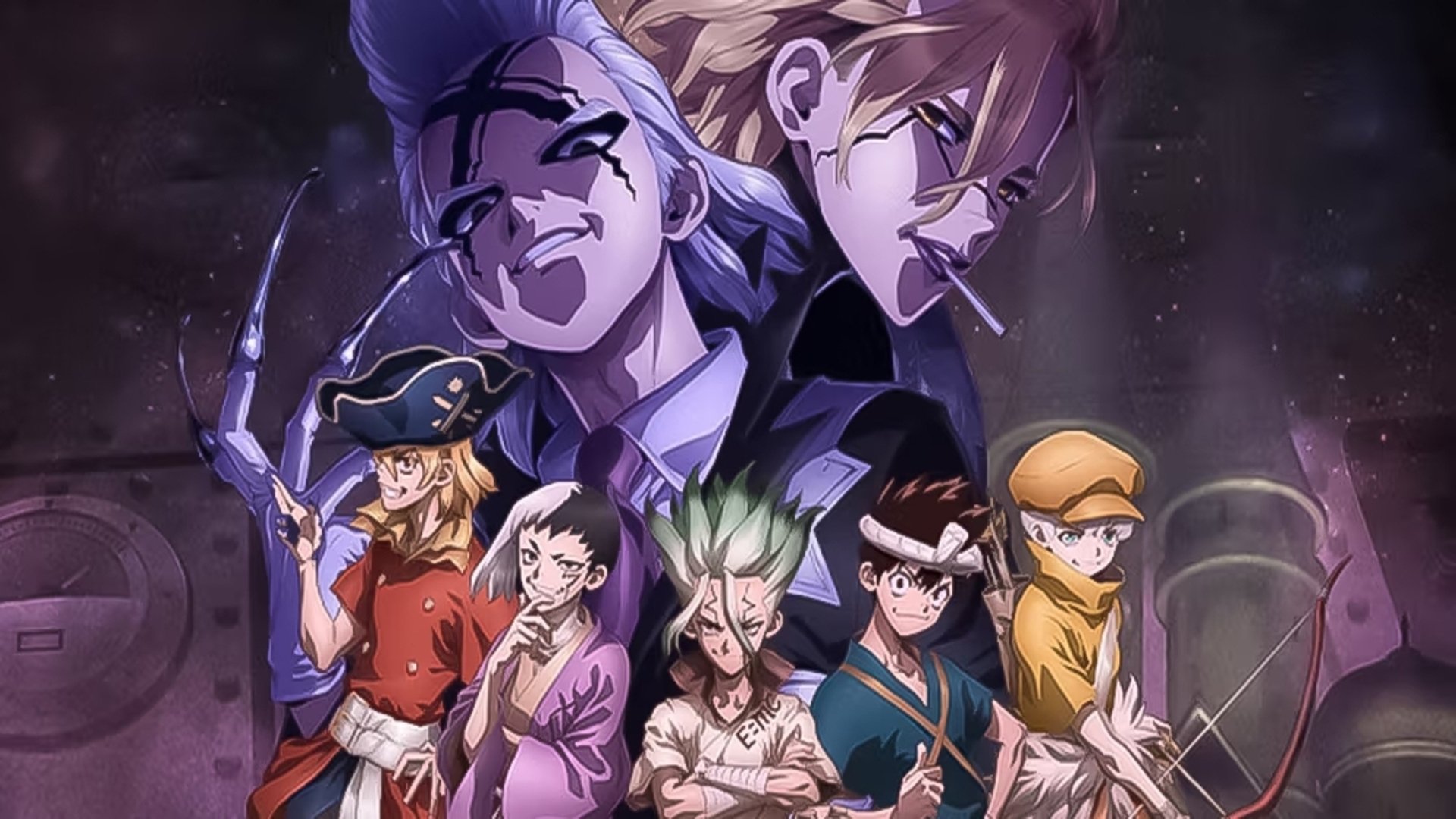 Dr. STONE Season 2 Episode 1 : Stone Wars Beginning
