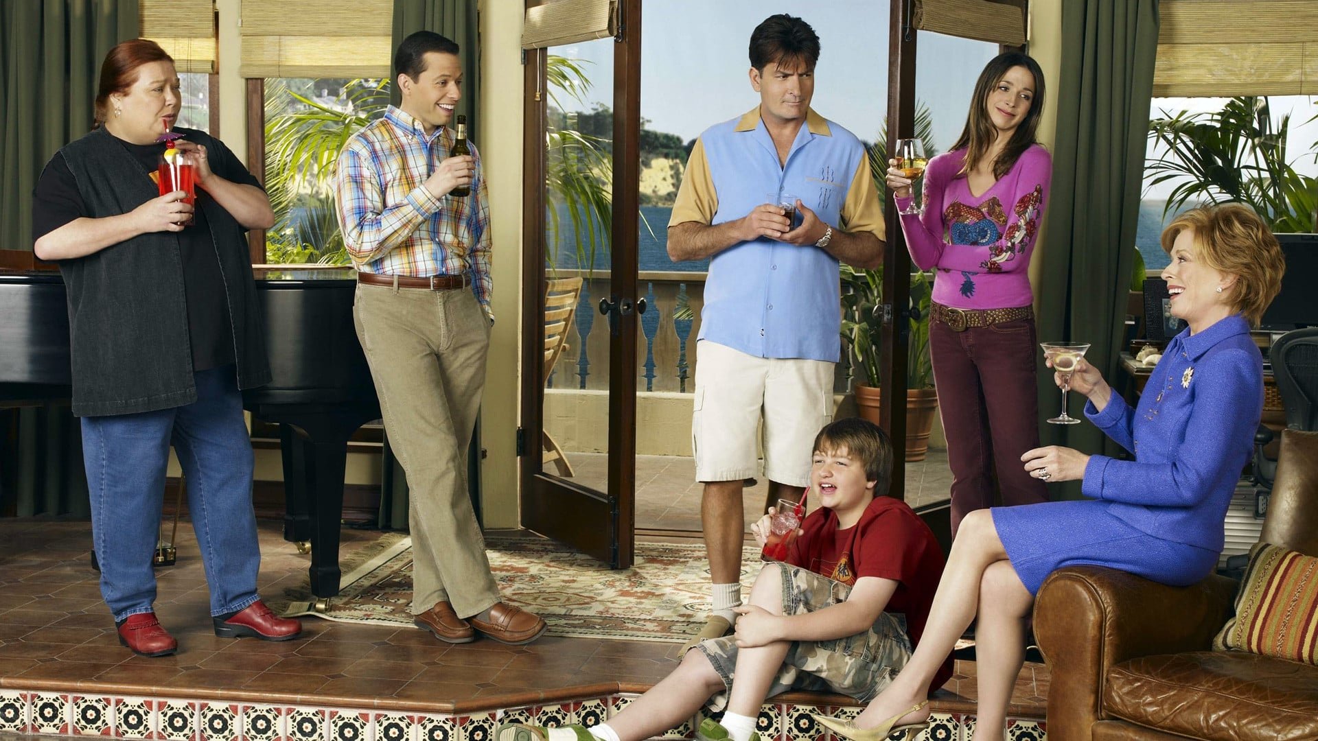 Two and a Half Men Season 9 Episode 3 : Big Girls Don't Throw Food