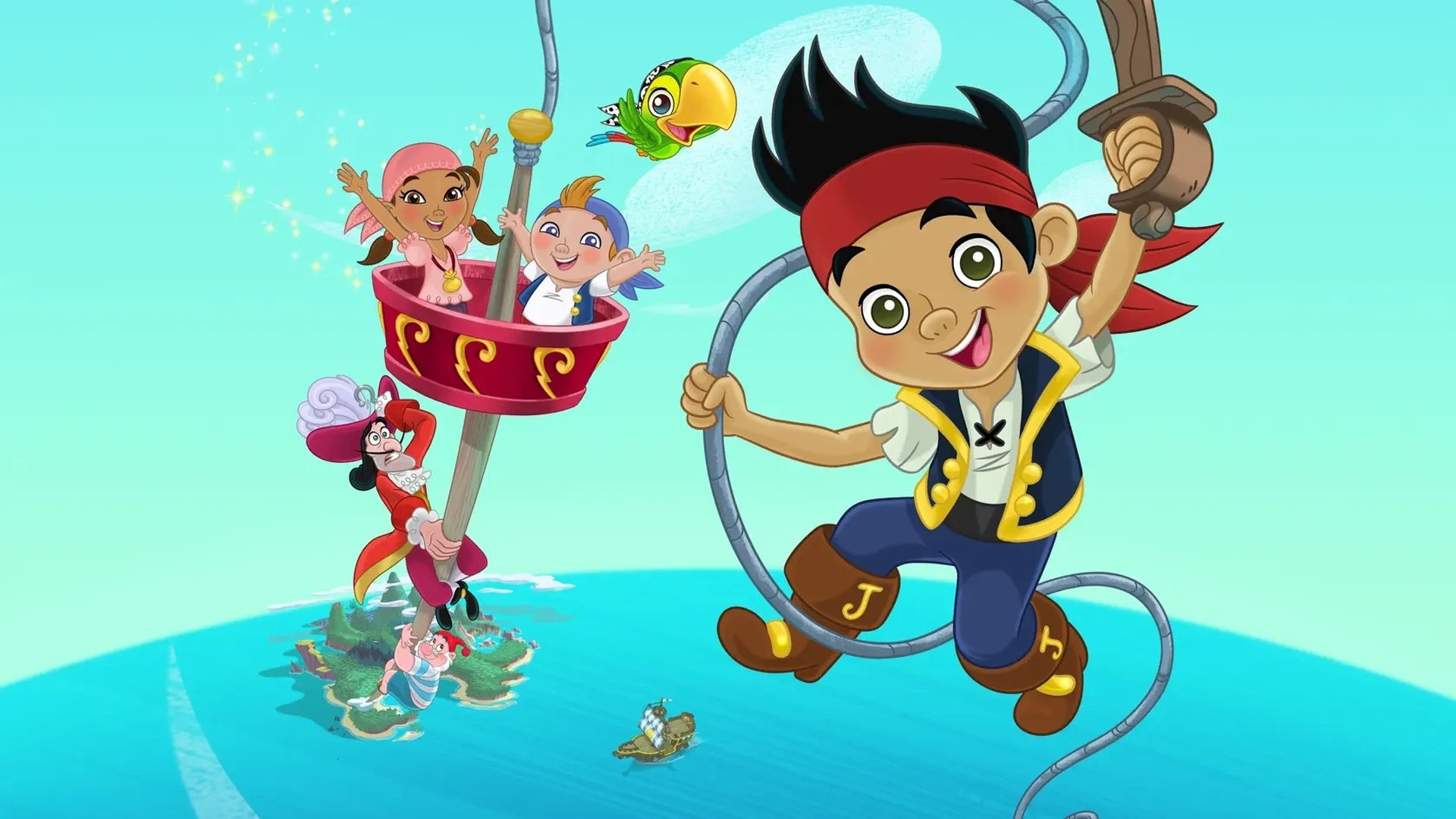 Jake and the Never Land Pirates Season 2 Episode 6 : Mr Smee's Pet
