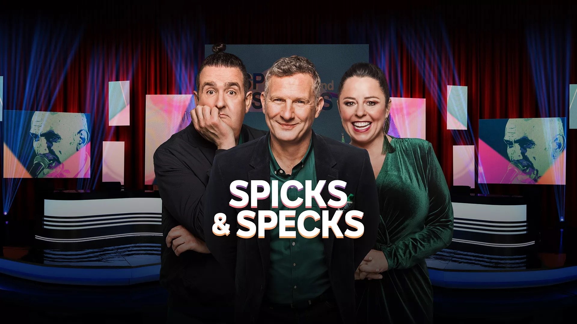 Spicks and Specks Season 7 Episode 12 : Kellie Dickerson, Tommy Dean, Quan Yeomans & Cal Wilson