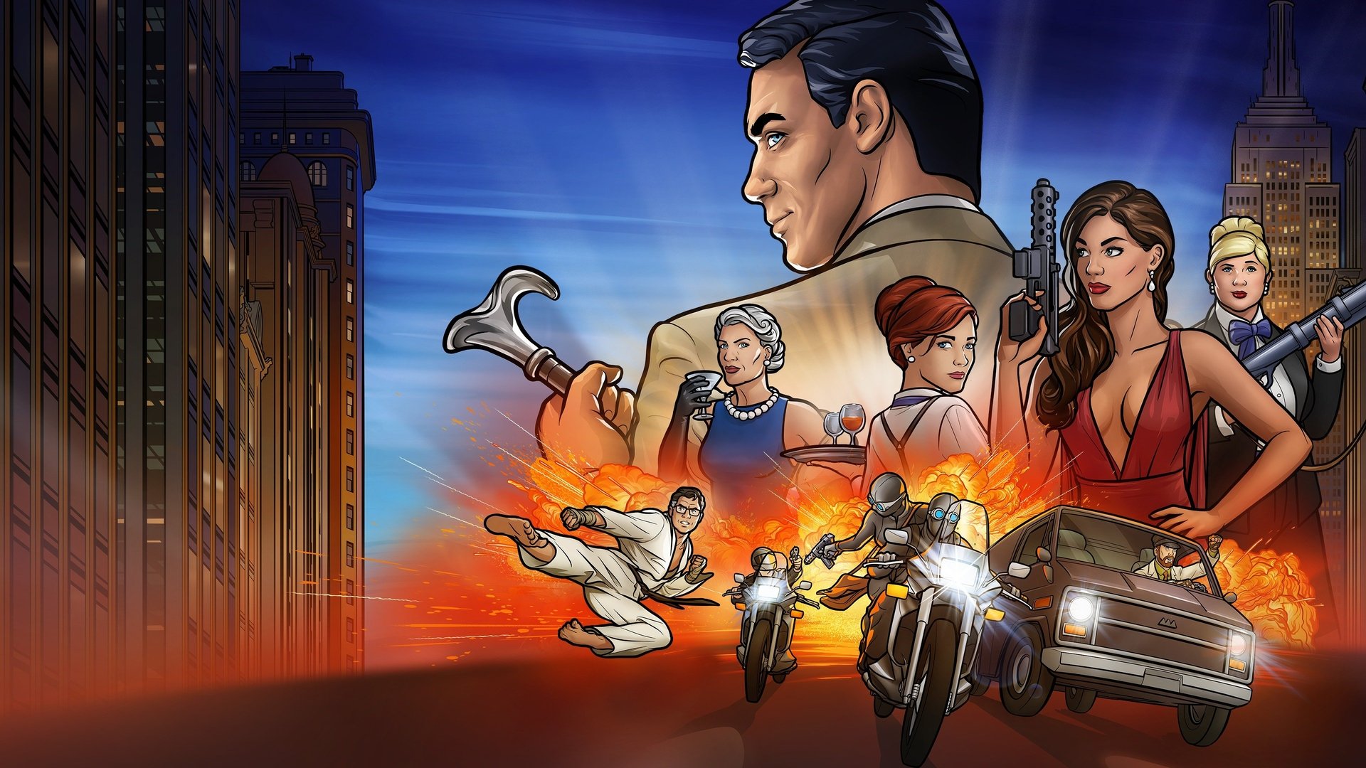 Archer Season 6 Episode 1 : The Holdout