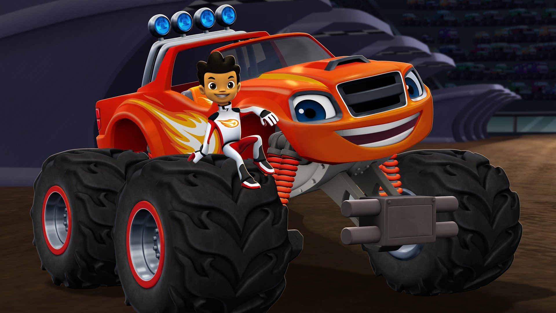Blaze and the Monster Machines Season 4 Episode 7 : T-Rex Trouble