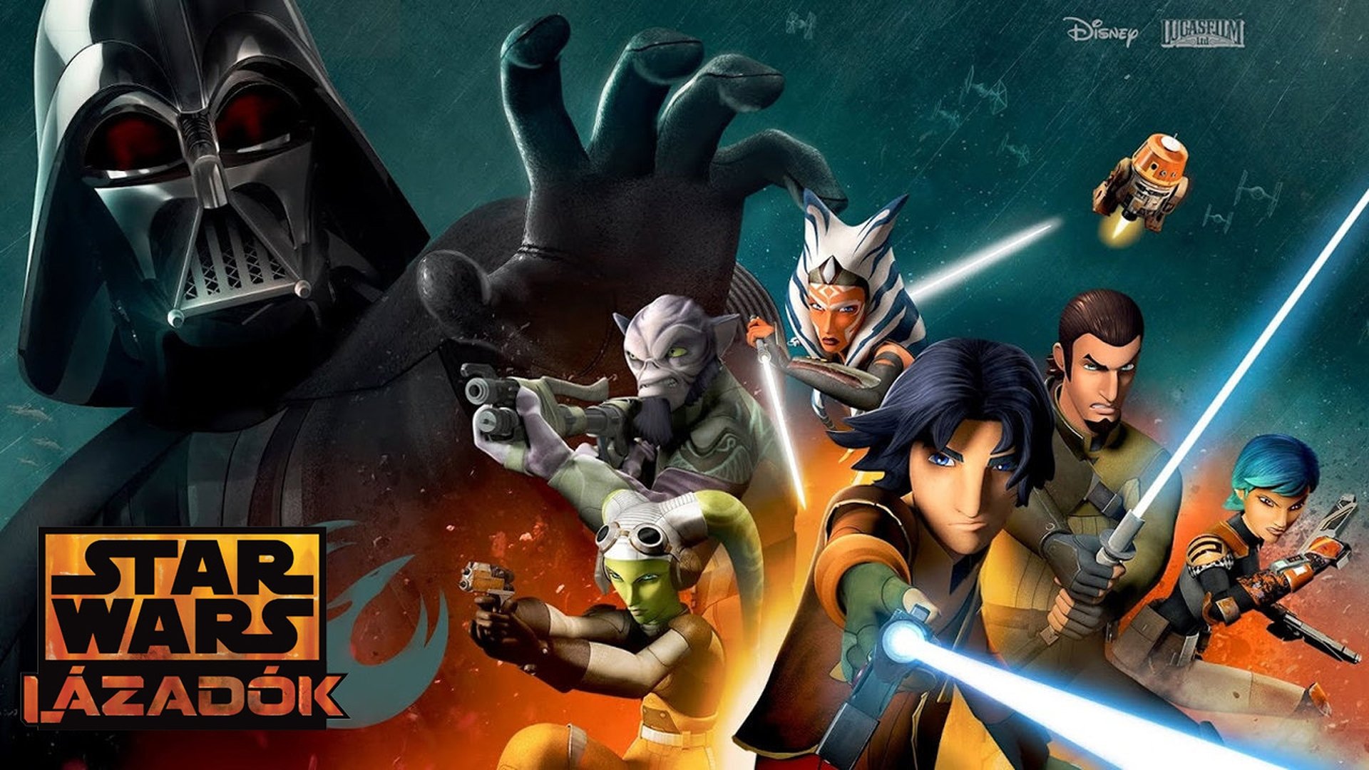 Star Wars Rebels Season 1 Episode 13 : Fire Across the Galaxy