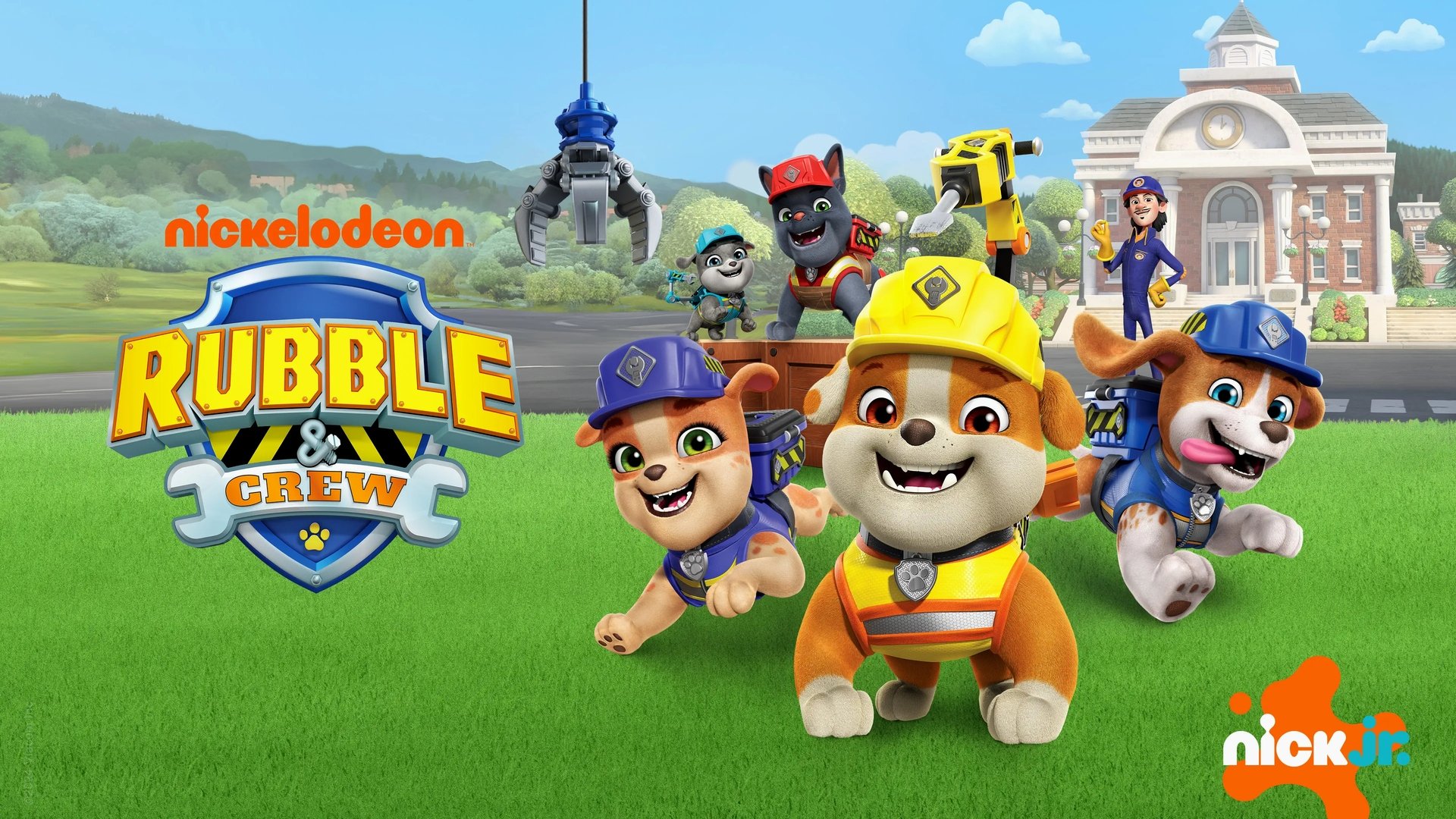 Rubble & Crew Season 1 Episode 6 : The Crew Builds a Playground