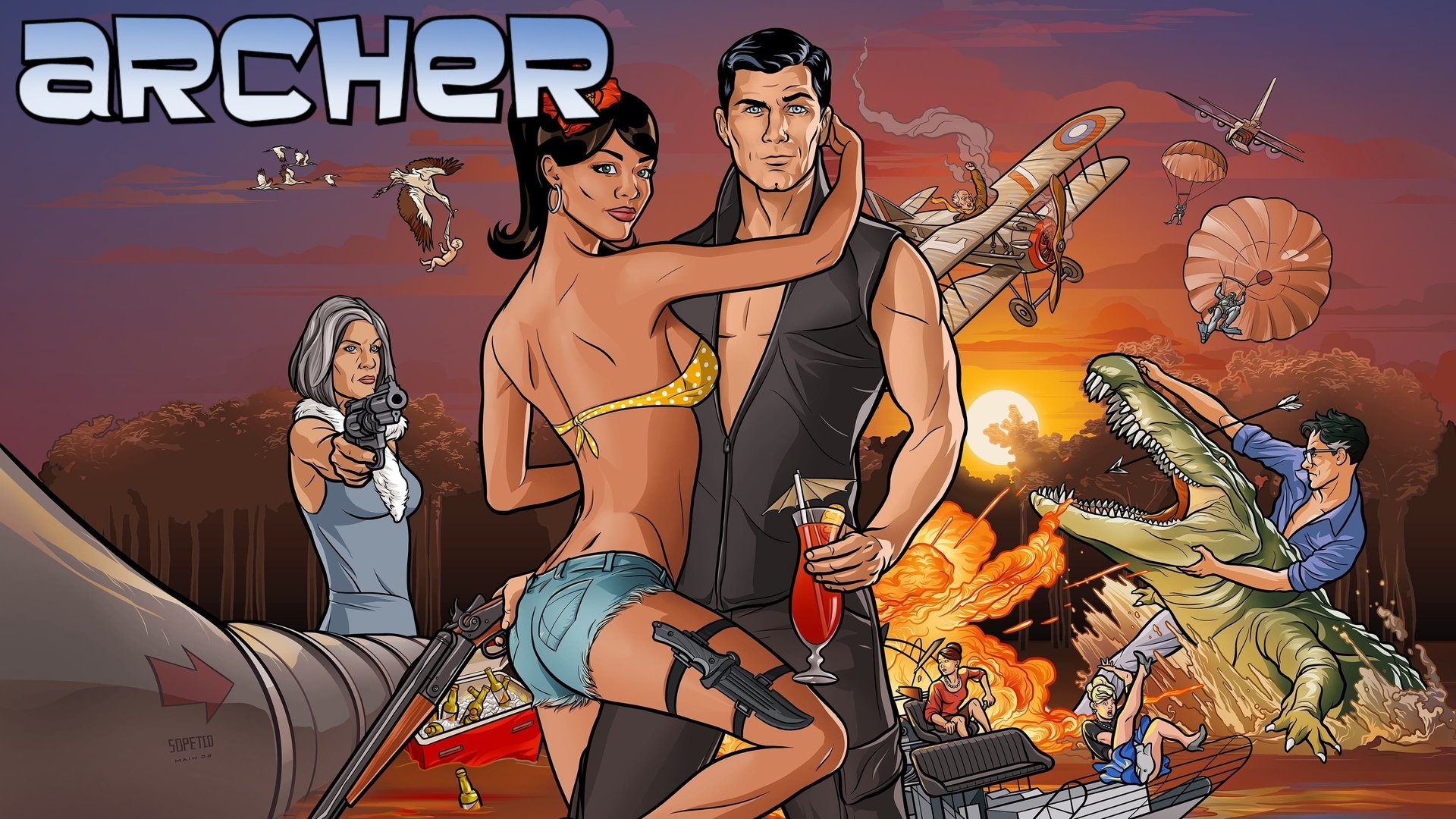 Archer Season 6 Episode 3 : The Archer Sanction