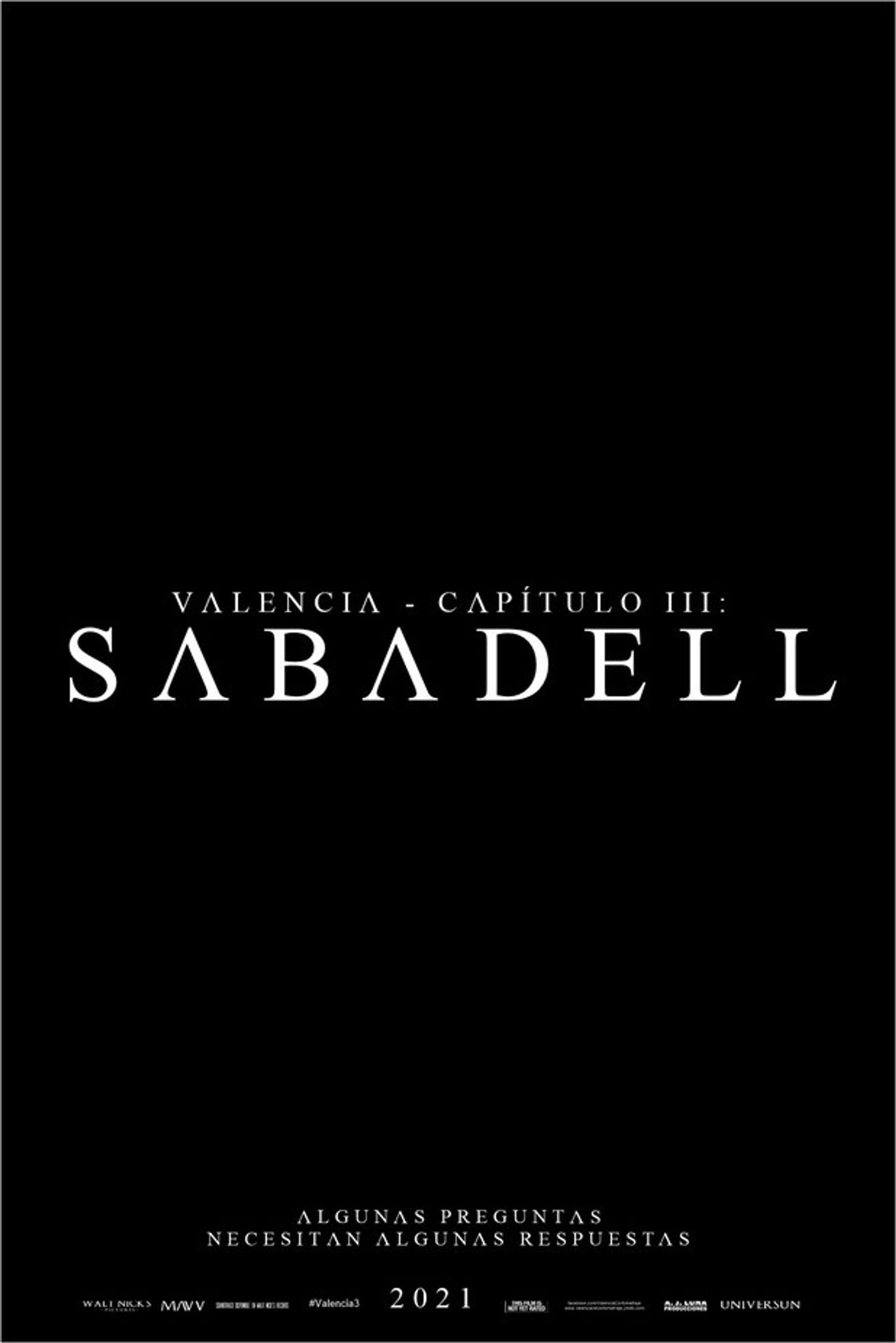 Valencia - CapÃ­tulo III: Sabadell