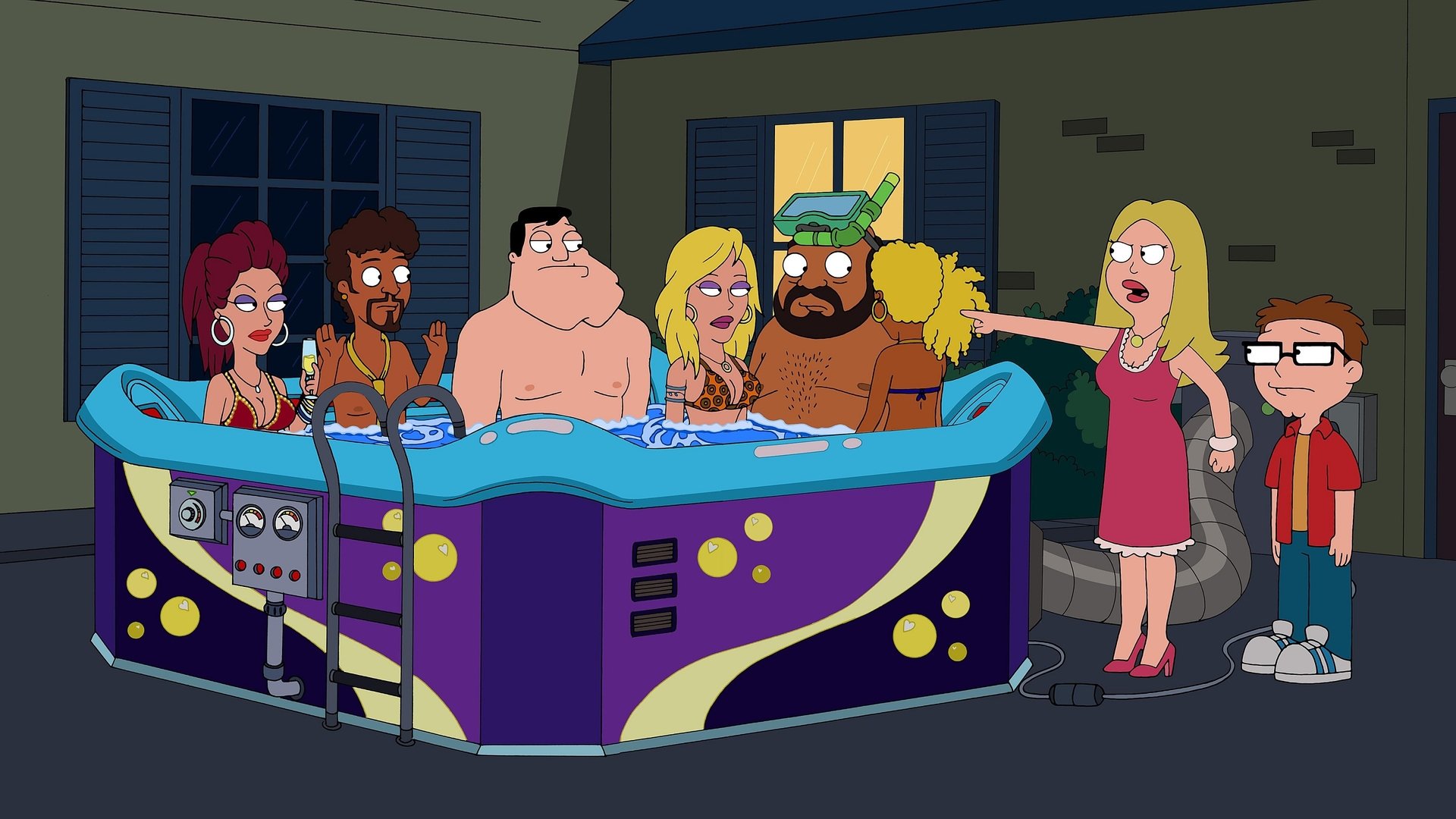 American Dad! Season 9 Episode 1 : Love, AD Style