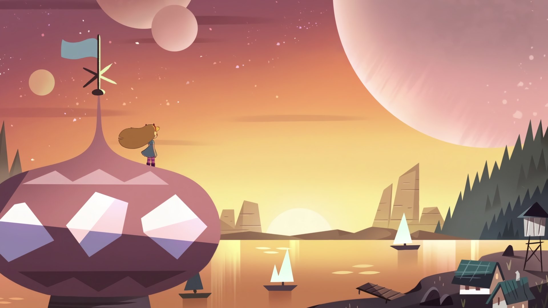 Star vs. the Forces of Evil Season 1 Episode 9 : Diaz Family Vacation