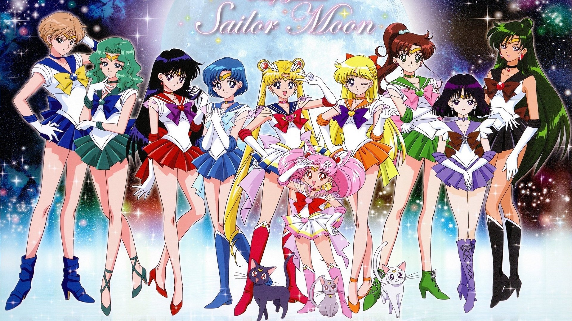 Sailor Moon Season 5 Episode 12 : Luna's Discovery: The Real Face of Yaten