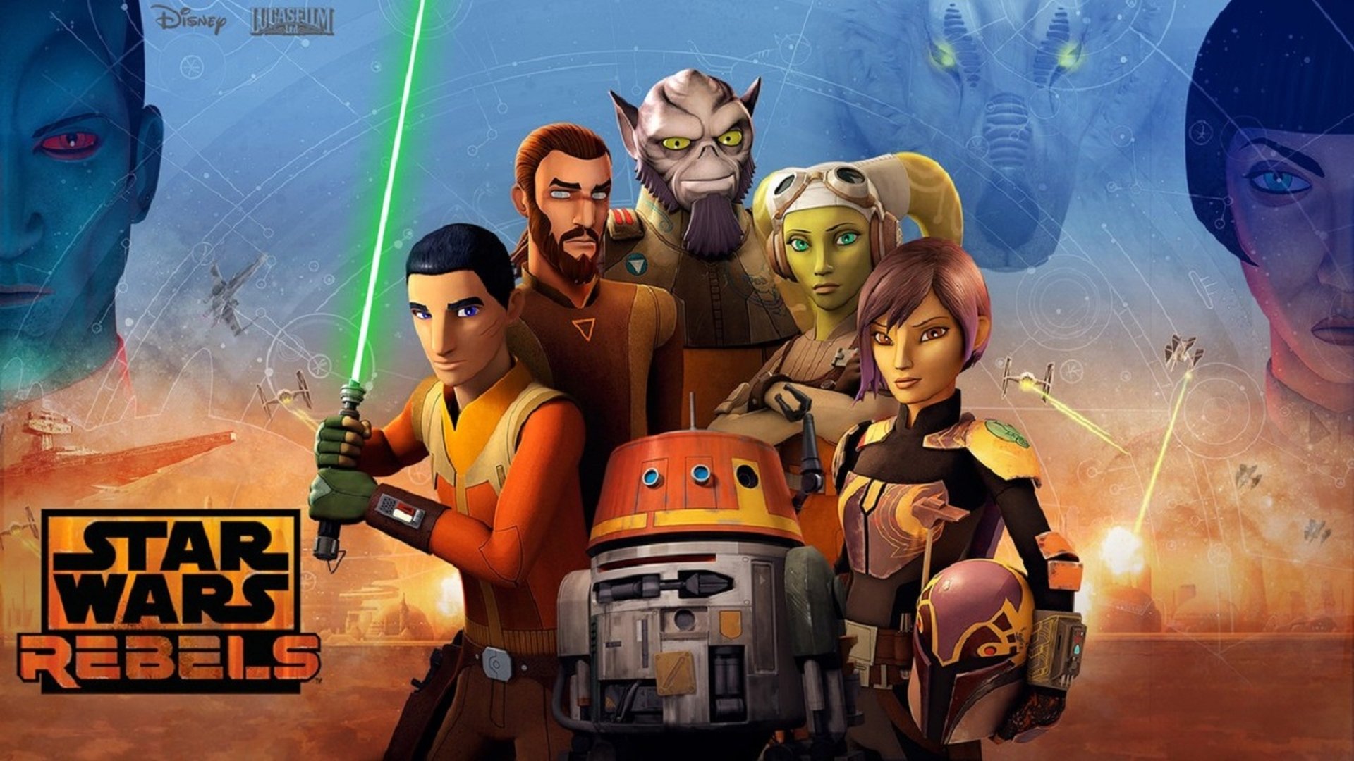 Star Wars Rebels Season 4 Episode 1 : Heroes of Mandalore (1)