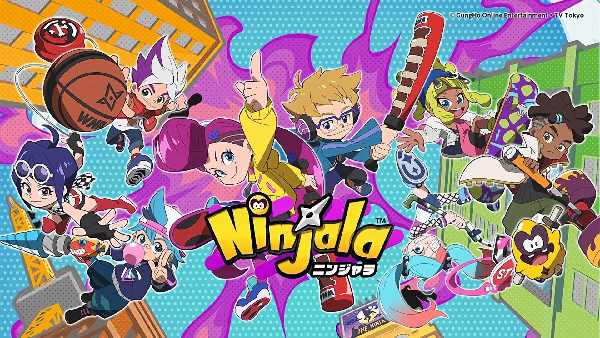 Ninjala the Animation Season 1 Episode 140 : Taking Down Burton - The New Inventor