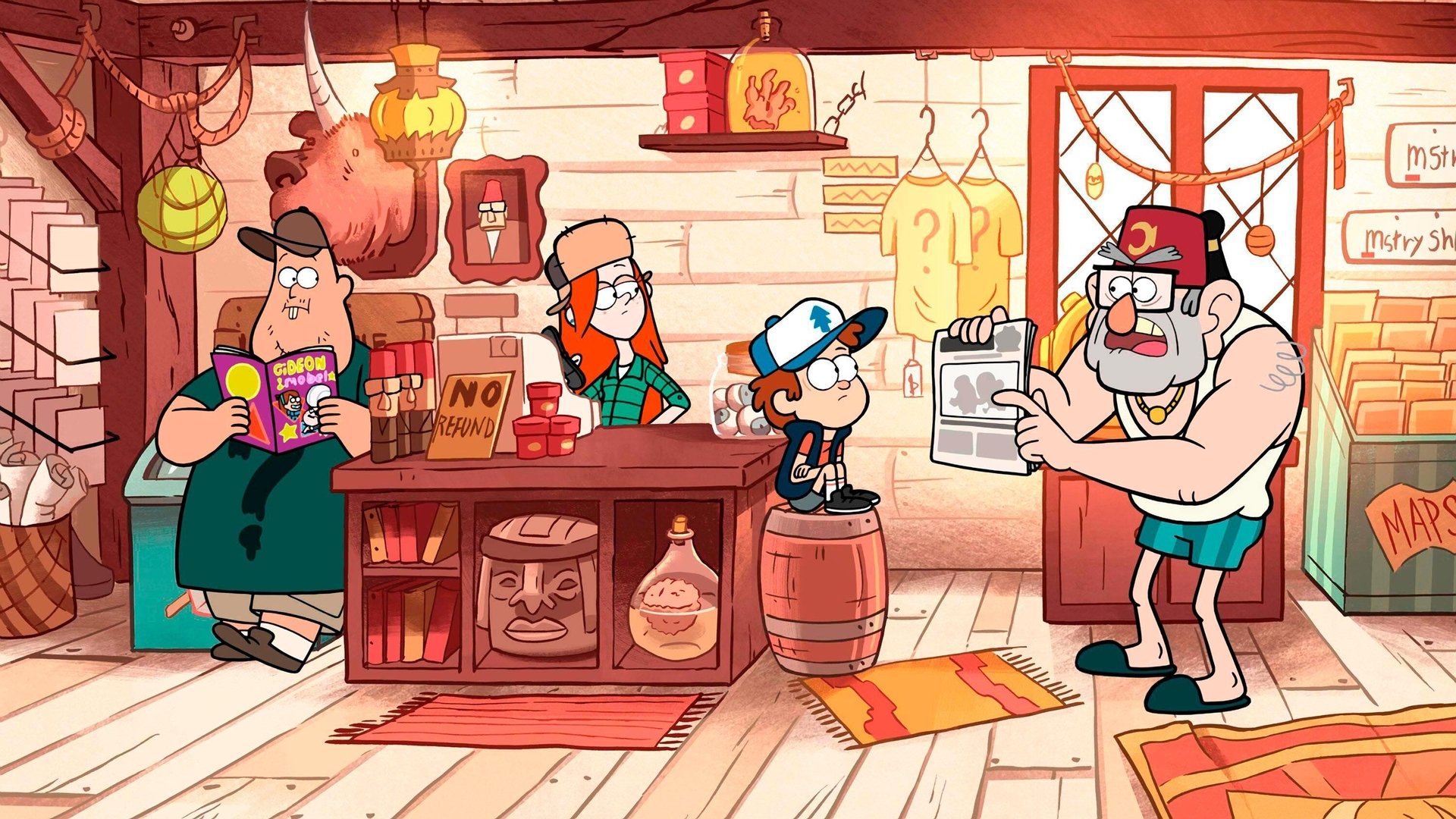 Gravity Falls Season 2 Episode 13 : Dungeons, Dungeons, & More Dungeons