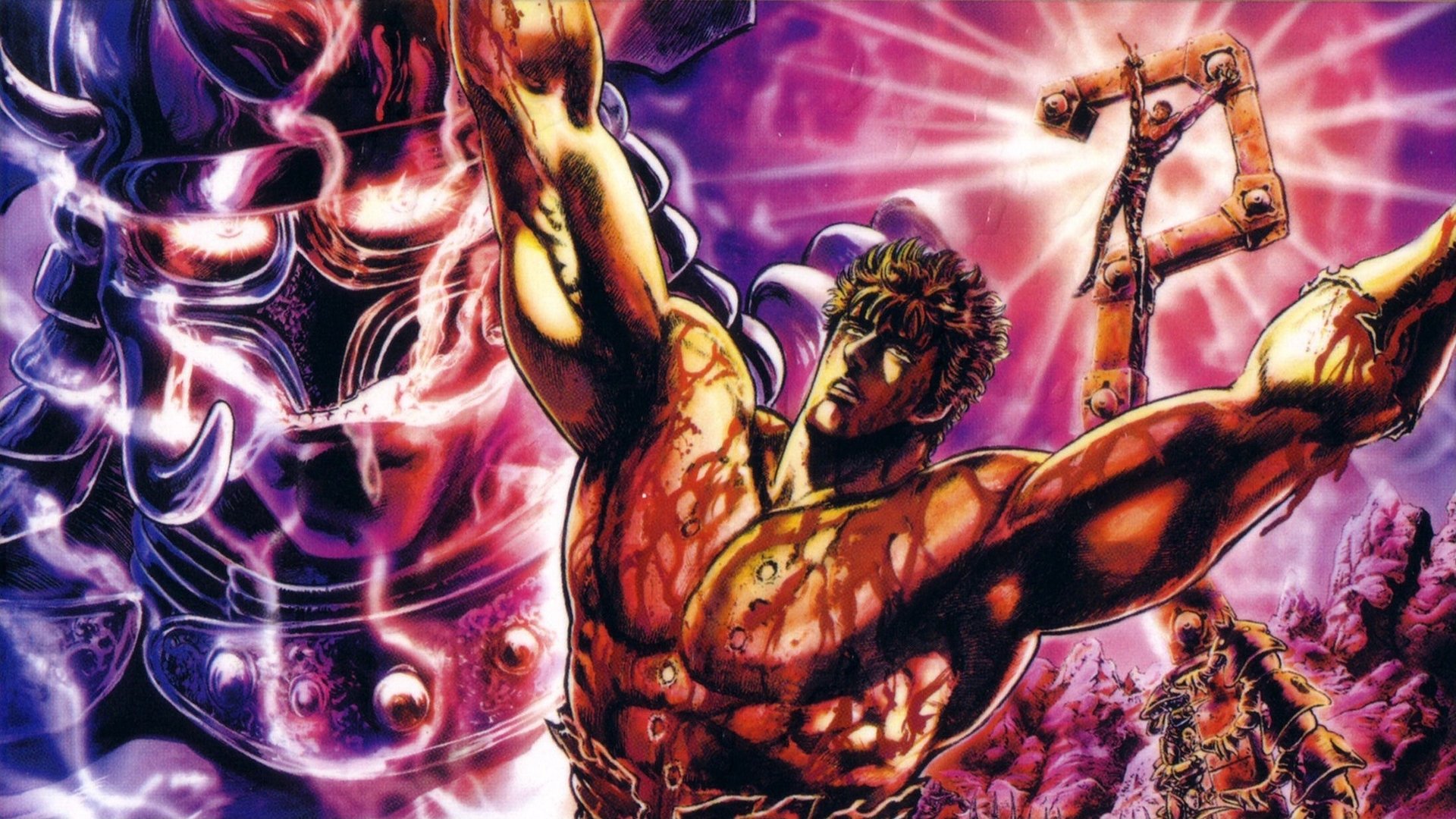 Fist of the North Star Season 1 Episode 2 : The Deadly Fist of Lingering Regret! The Future is Sighted in the Barren Desert!