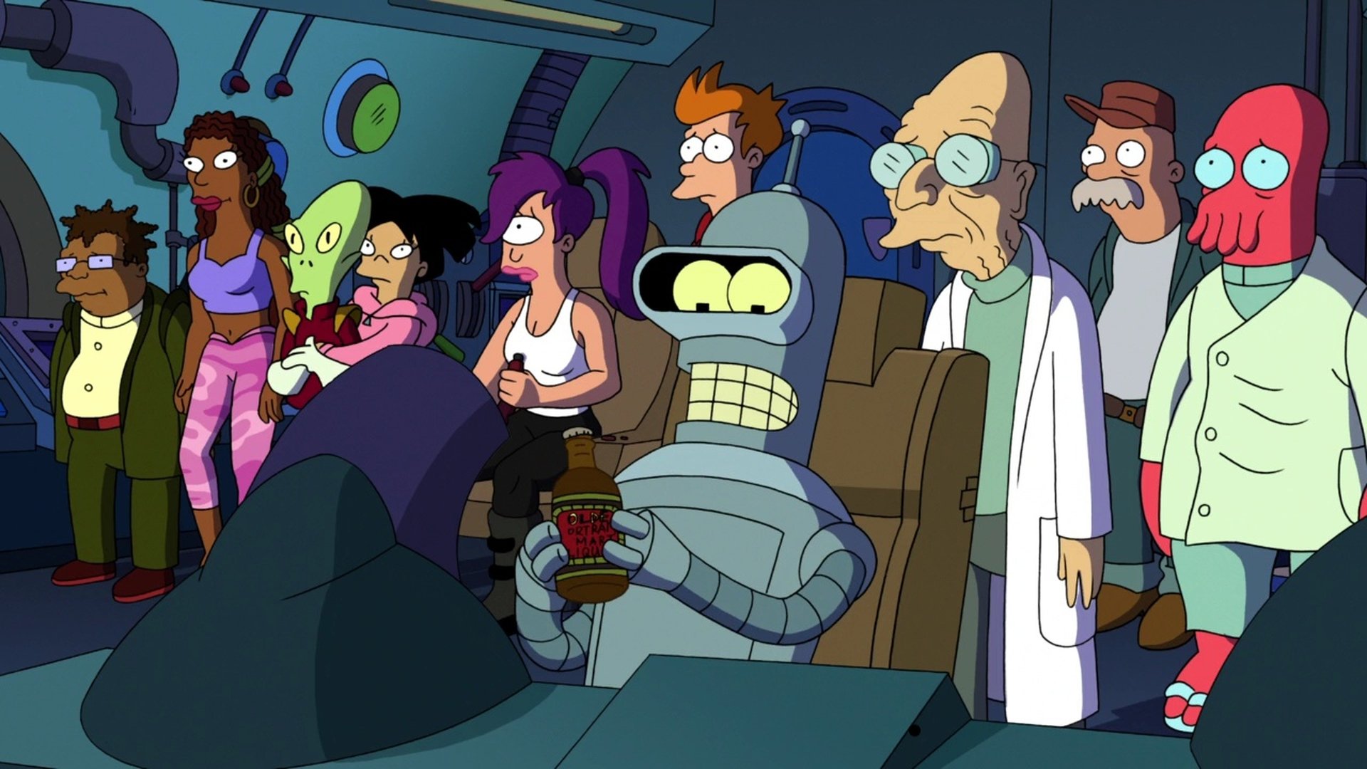 Futurama Season 9 Episode 9 : The Futurama Mystery Liberry