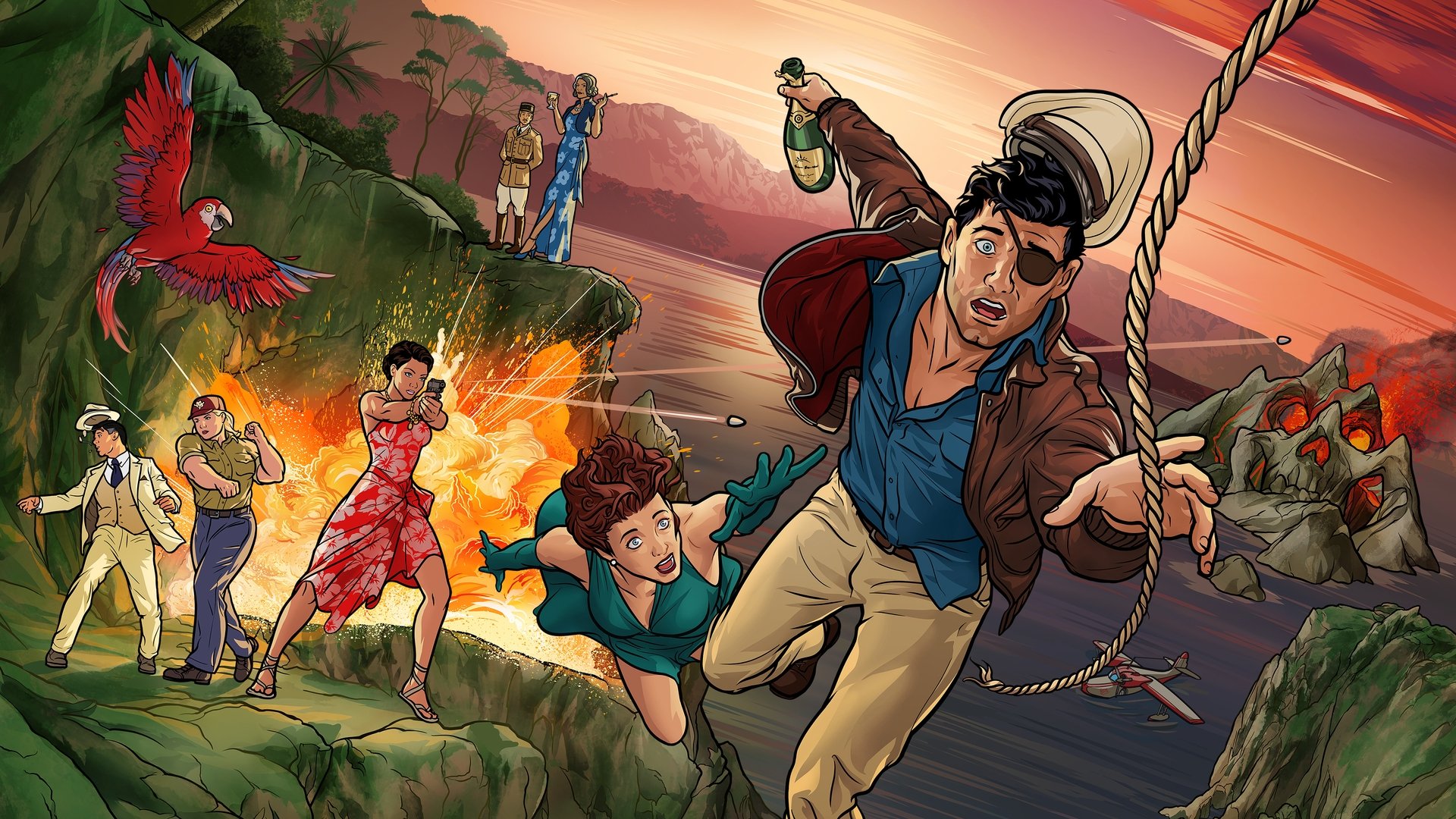 Archer Season 14 Episode 7 : Mission Out of Control Room