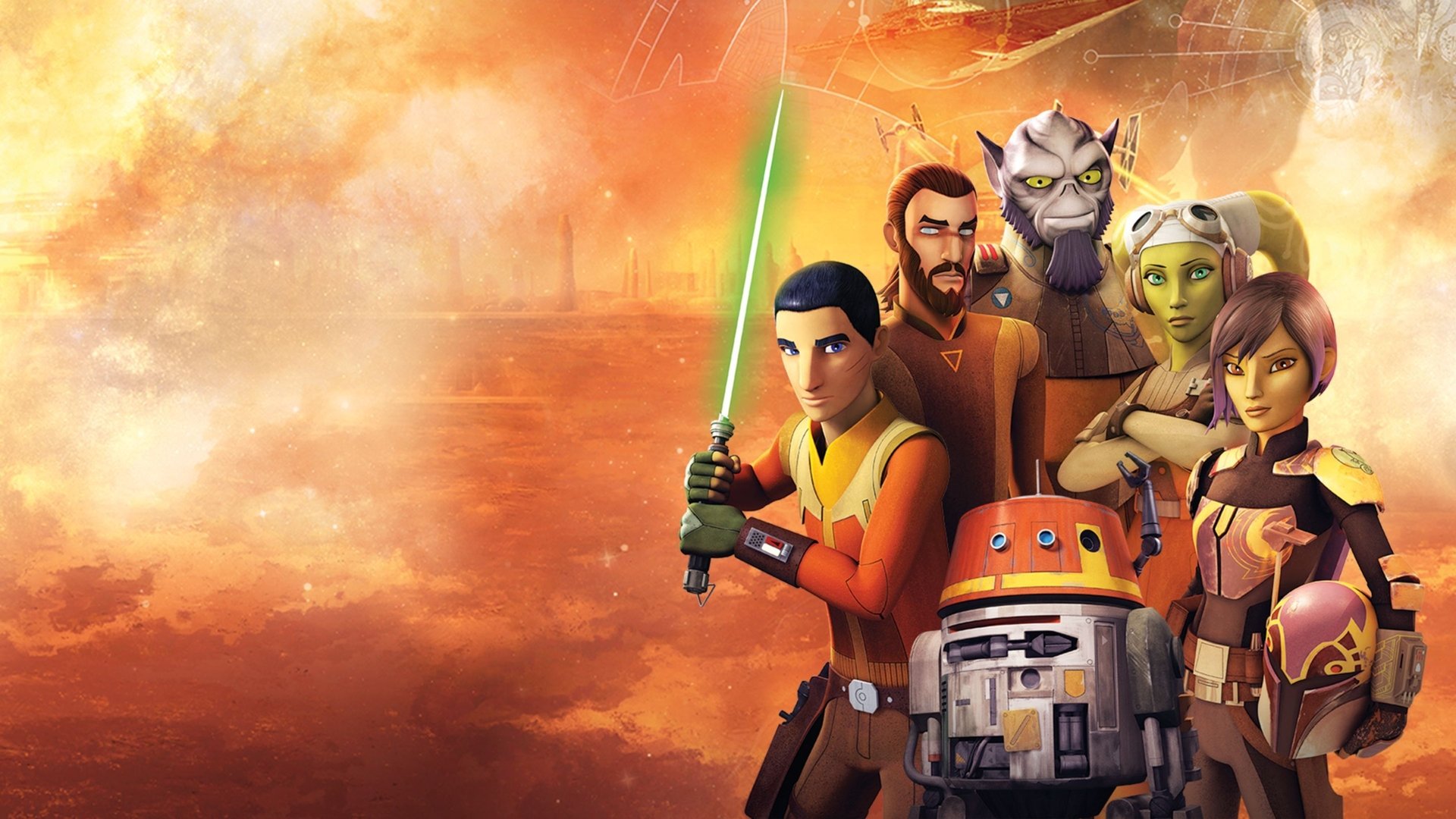 Star Wars Rebels Season 1 Episode 3 : Rise of the Old Masters