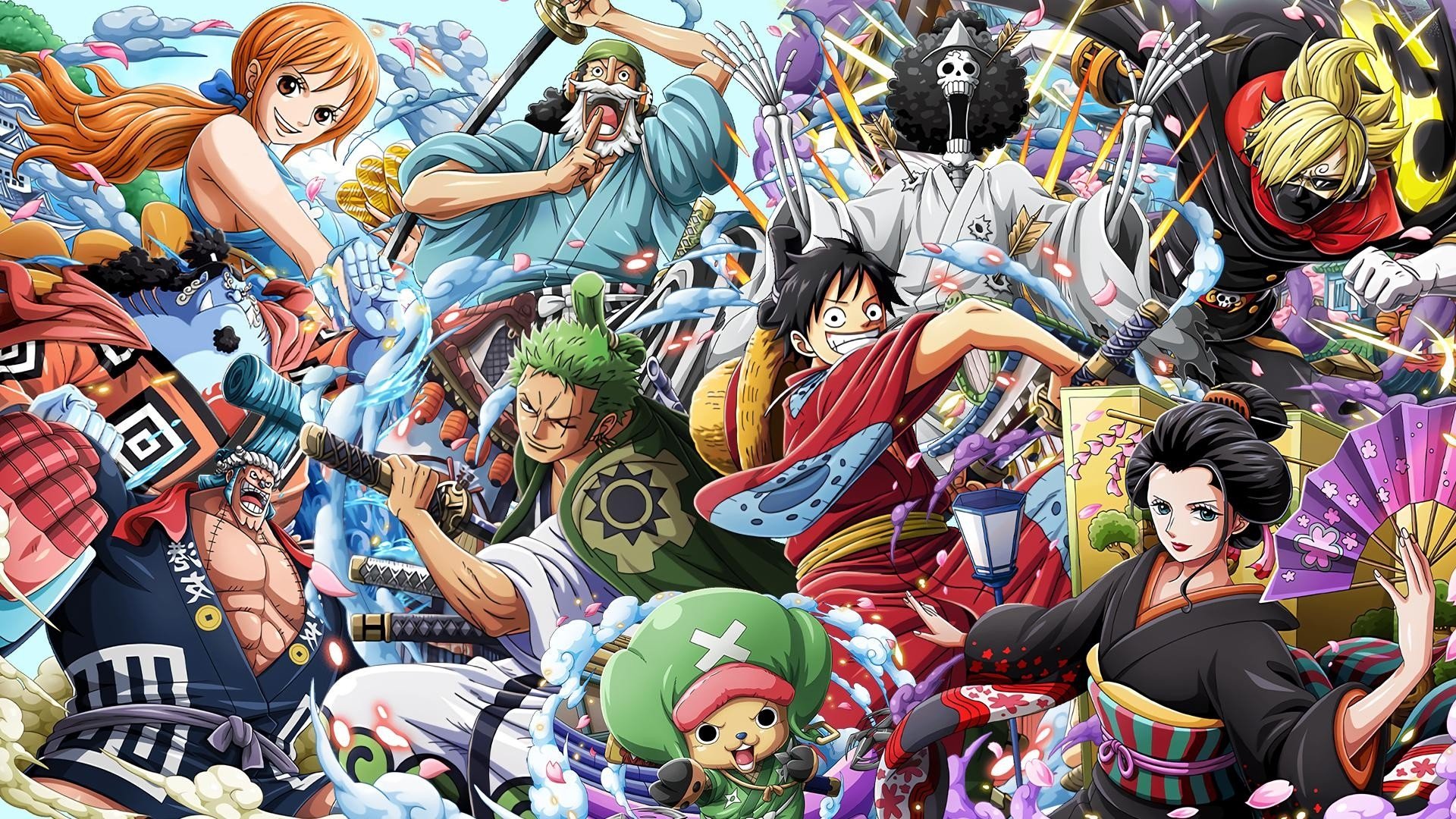 One Piece Season 17 Episode 729 : Flame Dragon King! Protect Luffy's Life!