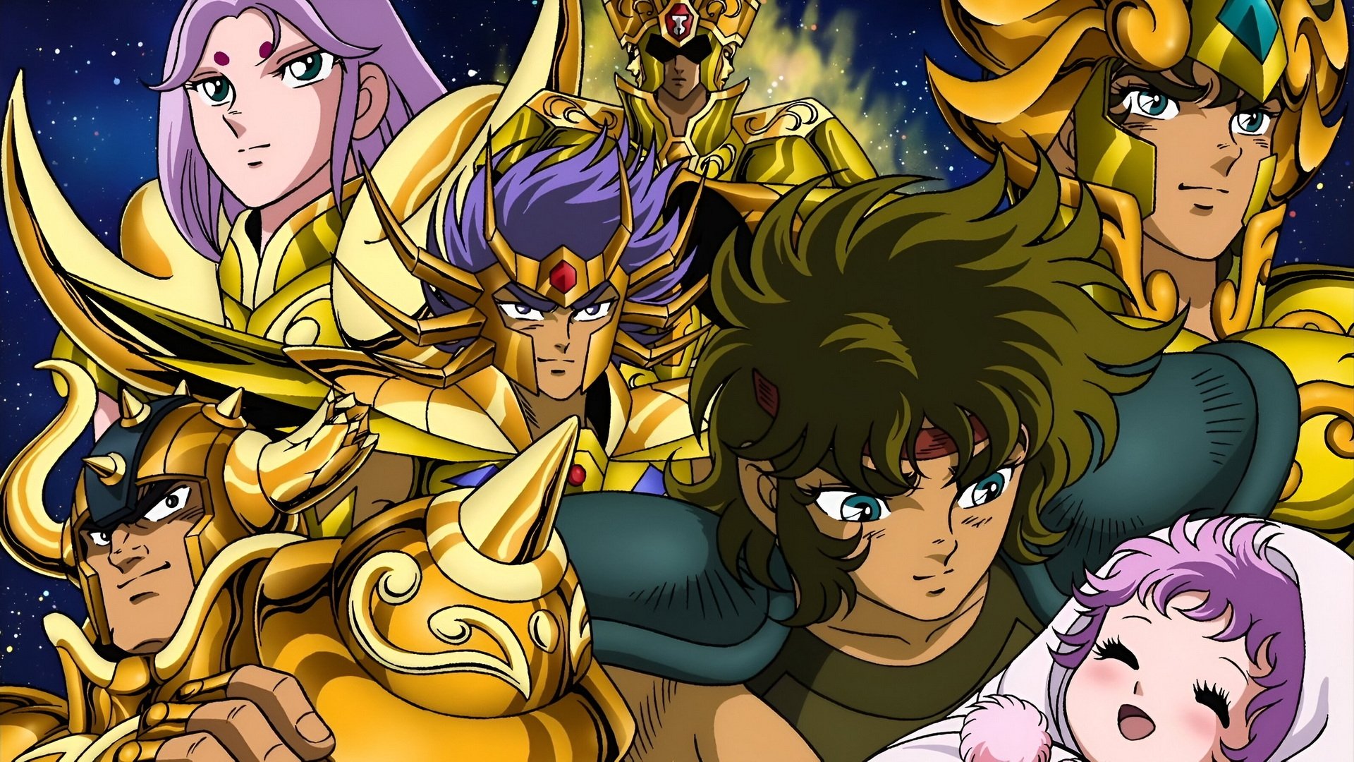 Saint Seiya Season 1 Episode 63 : Resound! Sanctuary's Gold Armors
