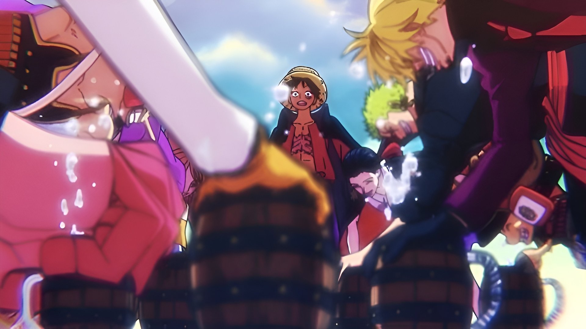 One Piece Season 19 Episode 811 : I'll Wait Here! Luffy vs. the Enraged Army!