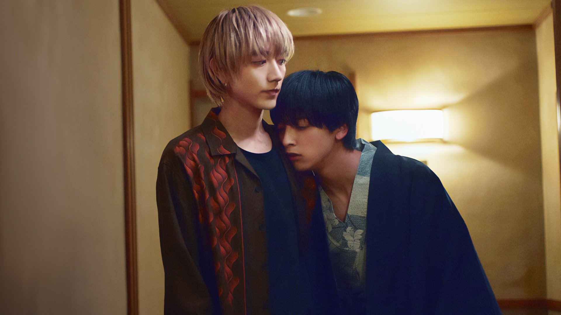 At 25:00, in Akasaka Season 1 Episode 5 : Overnight Filming at a Hot Spring Resortâ¦ A Forbidden Love Triangle Begins!?