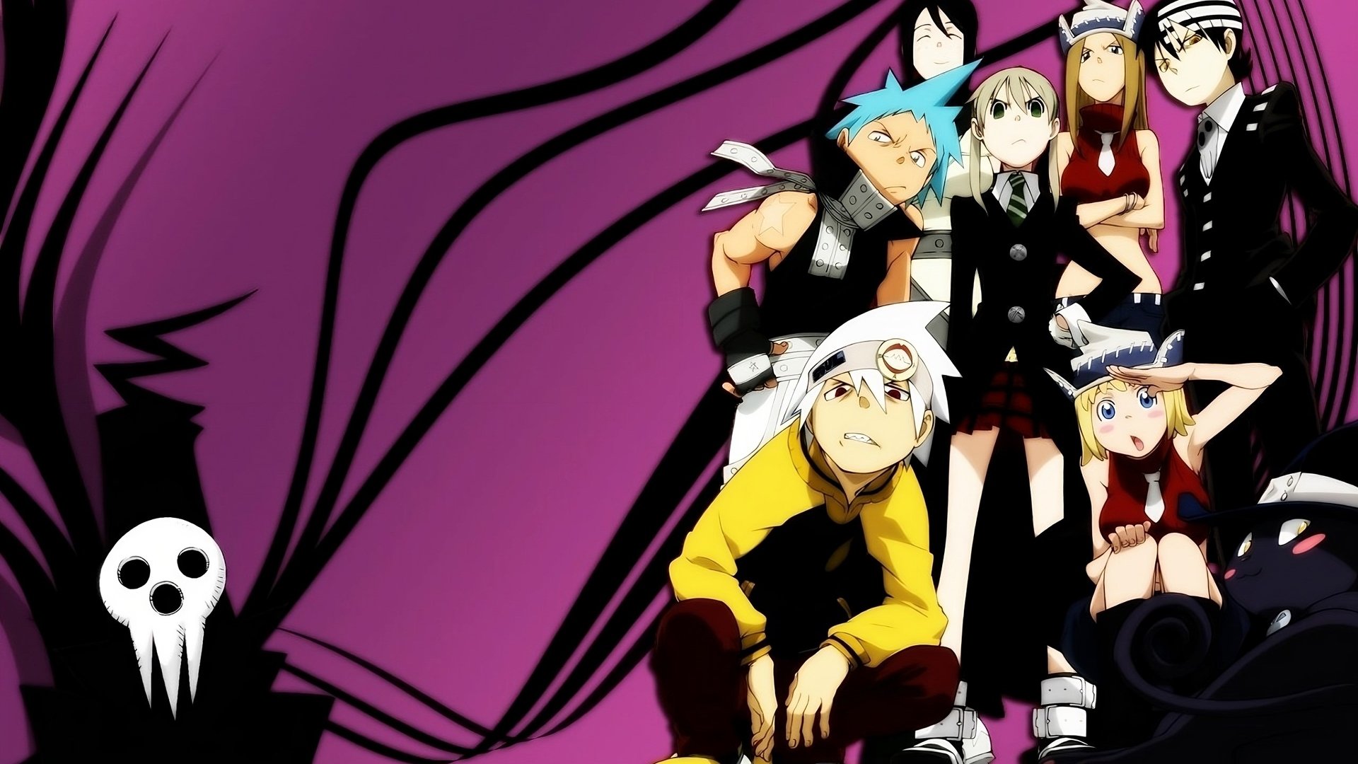 Soul Eater Season 1 Episode 19 : The Underground Battle Commences - Break Through Medusa's Vector Arrow?