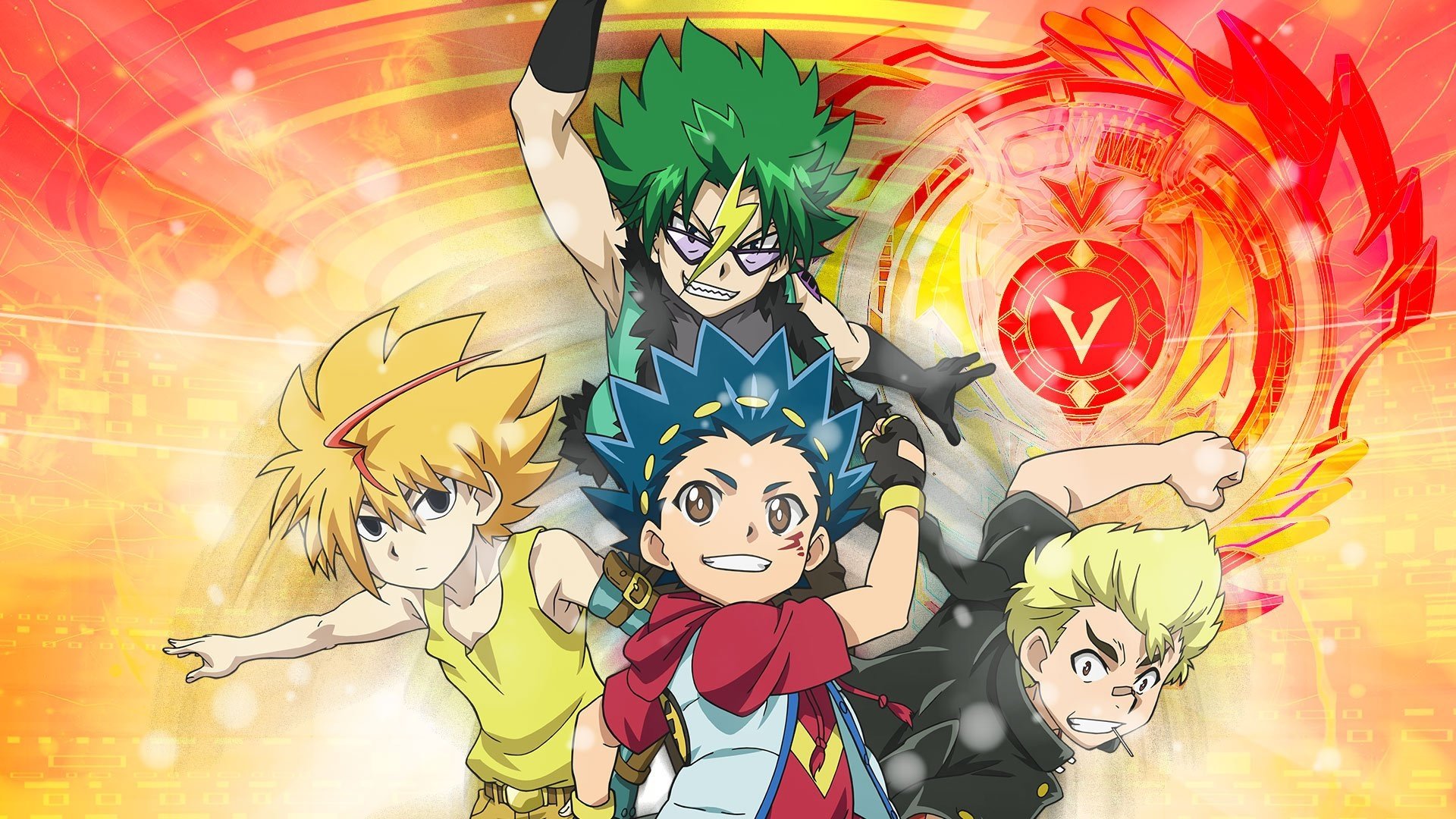 Beyblade Burst Season 2 Episode 1 : Fresh Start! Valtryek's Evolution!