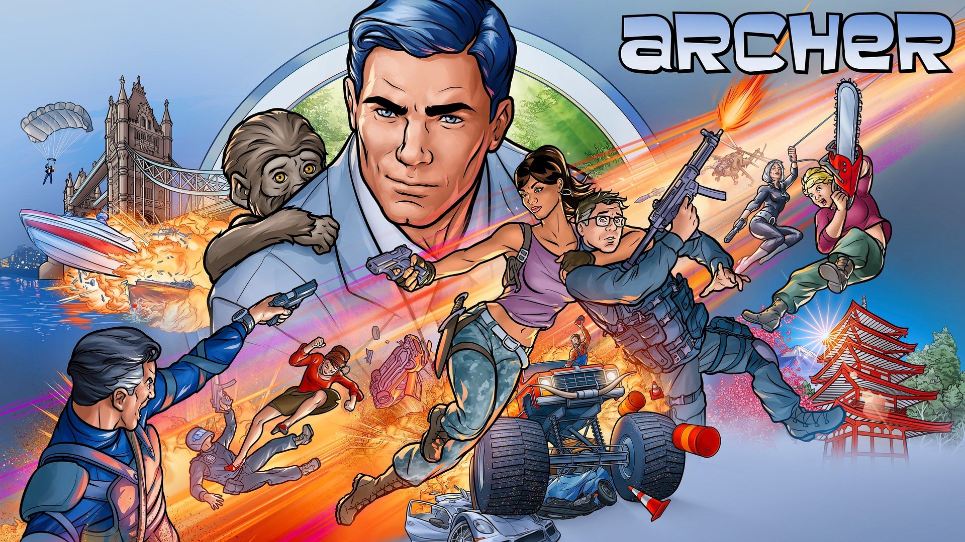 Archer Season 4 Episode 9 : The Honeymooners