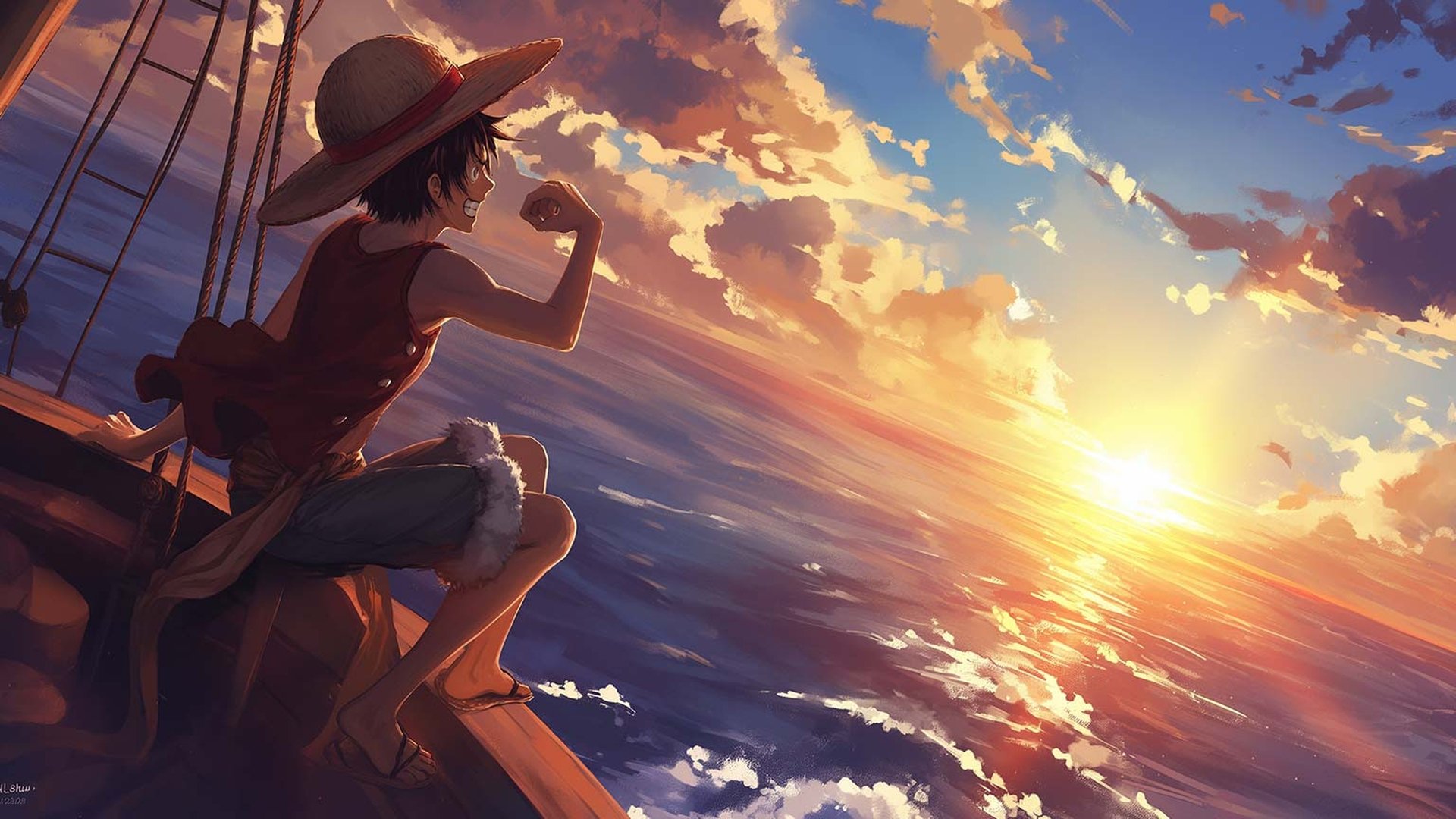 One Piece Season 9 Episode 309 : Fists Full of Emotion! Luffy Unleashes Gatling with All His Might!