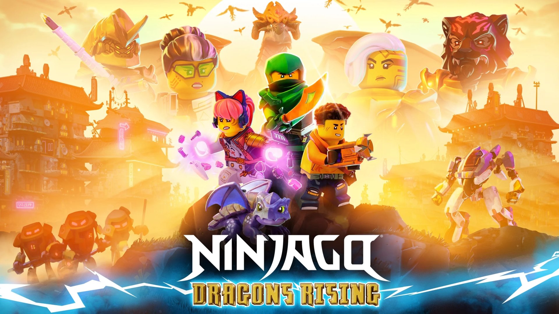 LEGO Ninjago: Dragons Rising Season 3 Episode 8 : Crashing Together