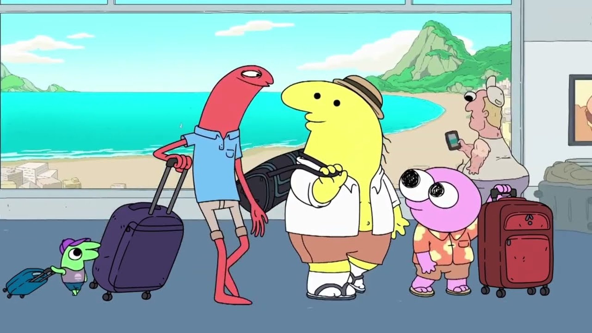 Smiling Friends Season 1 Episode 5 : Who Violently Murdered Simon S. Salty?