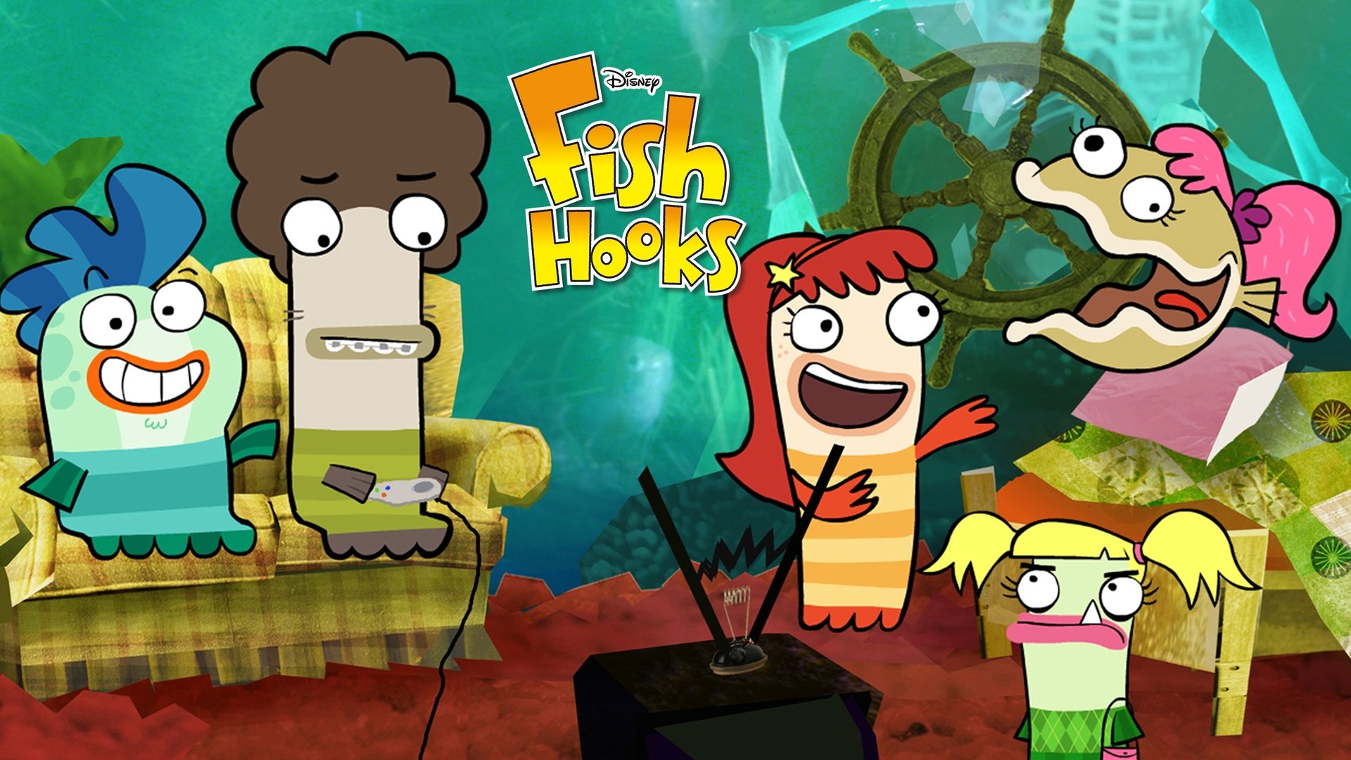 Fish Hooks Season 3 Episode 3 : Live at the Hamsterwood Bowl