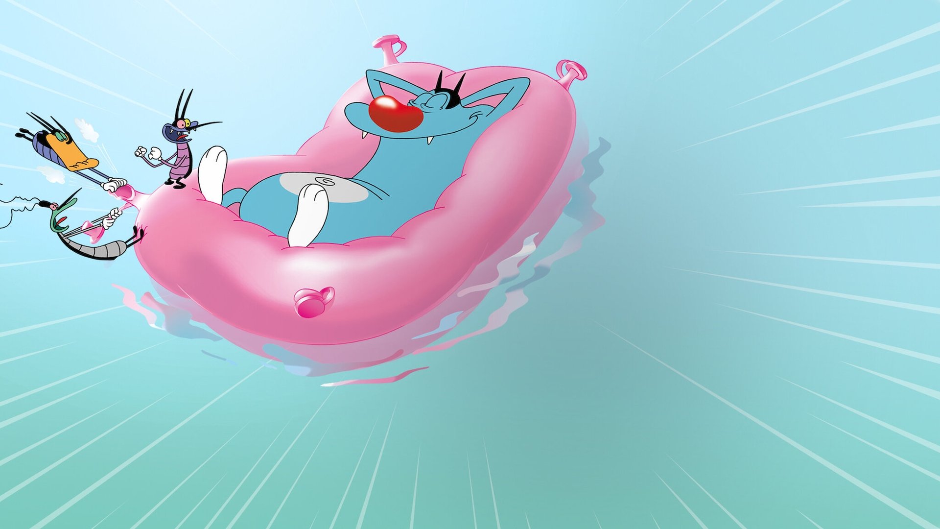 Oggy and the Cockroaches Season 8 Episode 39 : The Itsy-Bitsy Spider