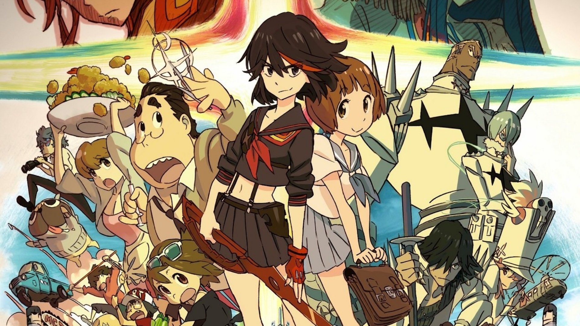 Kill la Kill Season 1 Episode 19 : Raindrops Keep Falling On My Head
