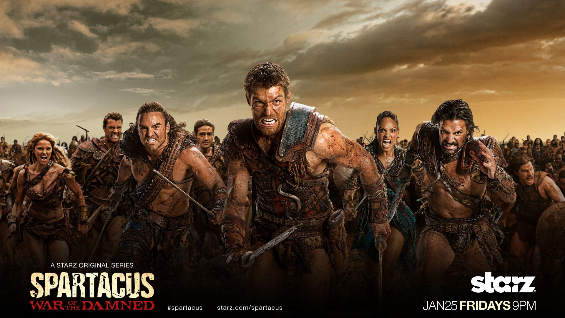 Spartacus Season 3 Episode 2 : Wolves at the Gate