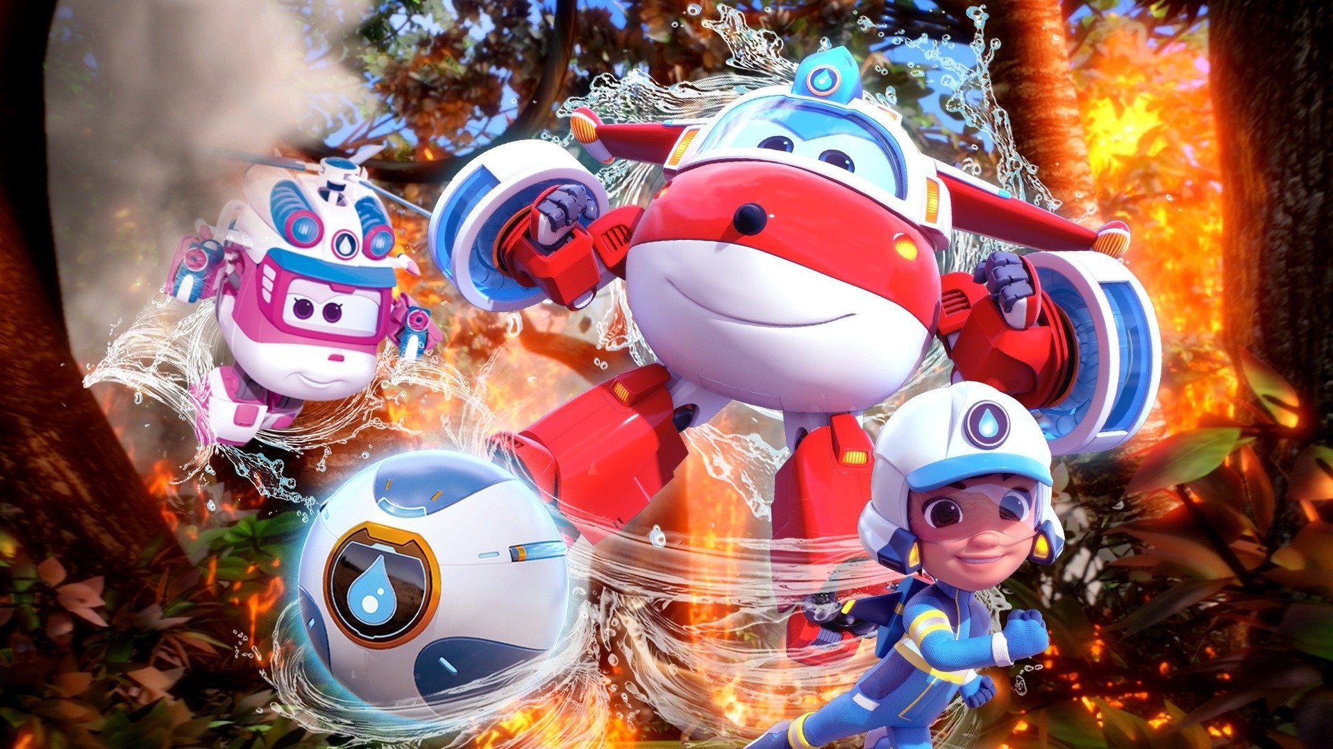 Super Wings Season 1 Episode 1 : Shadow Play