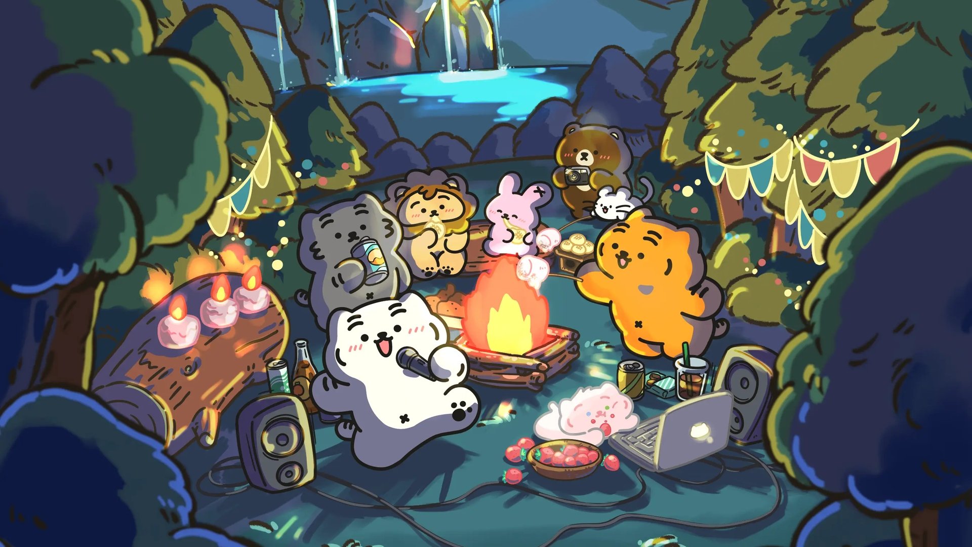 Muzik Tiger In the Forest Season 1 Episode 10 : Toffee's Market of Wonders