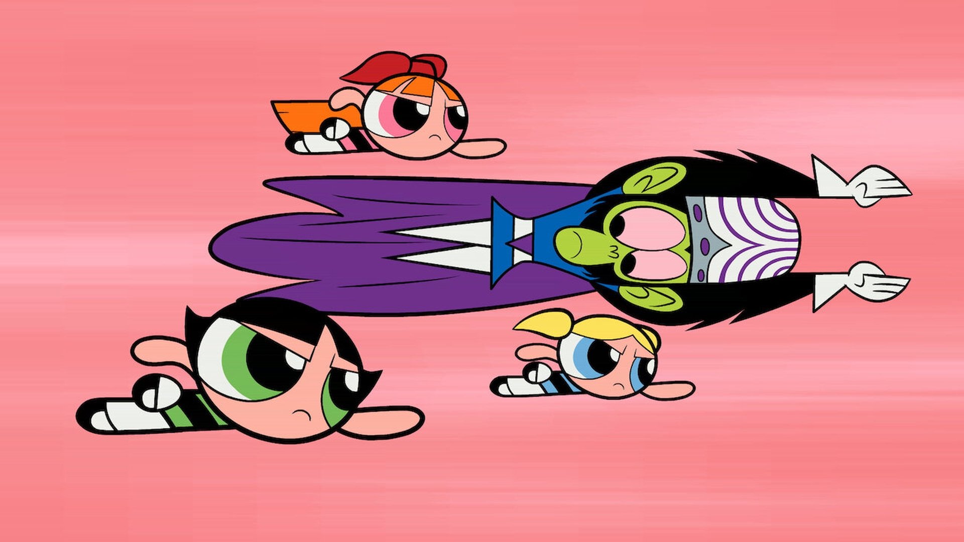 The Powerpuff Girls Season 2 Episode 1 : Stuck Up, Up and Away
