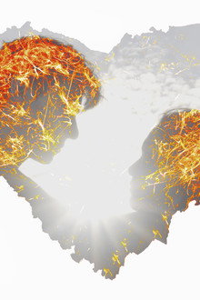 Même les anges ont le coeur brûlé