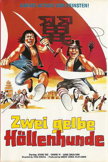 Zwei gelbe Höllenhunde