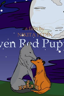 Seven Red Puppies