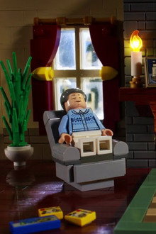 LEGO Yule Log