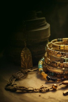 Imhotep, la momie aux bijoux d'or