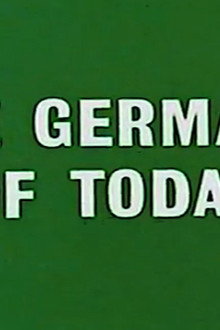 The Germany of Today