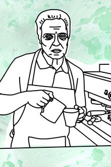 Christopher Walken's Coffee Shop