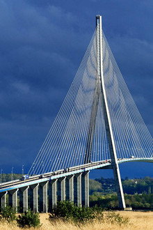 Le Pont de Normandie, un chantier hors norme