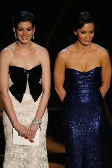 The Oscars | Emily Blunt and Anne Hathaway