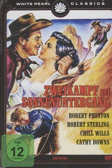 Zweikampf bei Sonnenuntergang